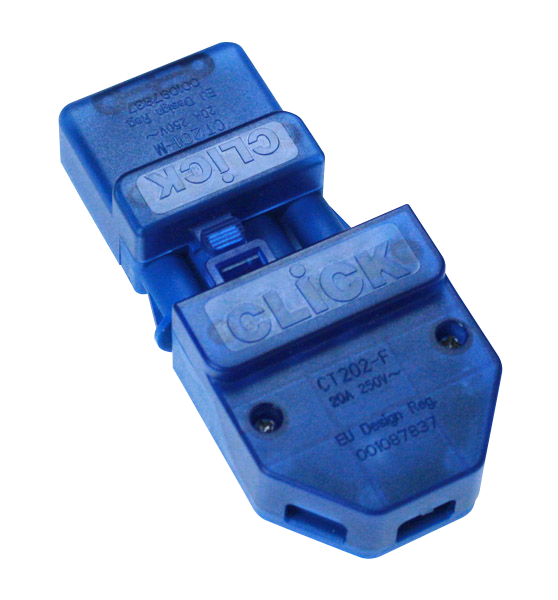 Click CT202C Flow Connector 20A 250V